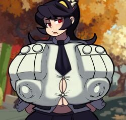 filia (skullgirls) from skullgirls by hummerh194