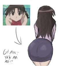yukari tanizaki from azumanga daiou by magyaryukarian