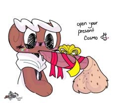 cosmo_(dandy's_world) rudie_(dandy's_world) dandy's_world repost twisted_loaf animal_genitalia penis tagme