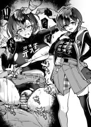 1girl absurdres assisted_rape belle_(zenless_zone_zero) blush breasts censored crying defloration earrings gloves group_sex hair_between_eyes hair_ornament held_down highres jewelry large_breasts letter_hair_ornament multiple_boys open_mouth penis rape restrained sex shirt short_hair single_thighhigh smile thighhighs torn_clothes virginal_blood yatai_(ya2taic) zenless_zone_zero