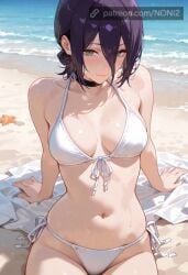 ai_assisted ai_generated aiai_assisted ass beach bikini breasts chainsaw_man cute_face explicit feet female female_only reze reze_(chainsaw_man) sexy sexy_body sexy_clothing sexy_female sexy_pose tits water