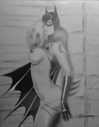 ass barbara_gordon batman_(series) breasts cape cowl dc female gbentley human nipples