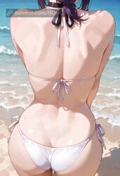 ai_assisted ai_generated aiai_assisted ass beach bikini breasts chainsaw_man cute_face explicit feet female female_only reze reze_(chainsaw_man) sexy sexy_body sexy_clothing sexy_female sexy_pose tits water