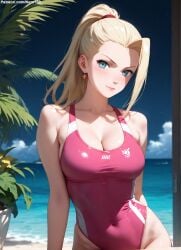 1girls 2d ai_generated areolae chest curvy curvy_figure cute cute_face detailed eyelashes eyeshadow light-skinned_female light_skin pale-skinned_female pale_skin female female_only fit fit_female focus hair high_quality legs lips lipstick makeup mascara nero100 posing seductive seductive_look stable_diffusion tagme long_hair ponytial thighs thin_waist ino_yamanaka boruto:_naruto_next_generations naruto naruto_(series) naruto_shippuden blonde_female blonde_hair blonde big_breasts large_breasts perky_breasts bikini bikini_top bikini_bottom swimwear swimsuit outdoors outside