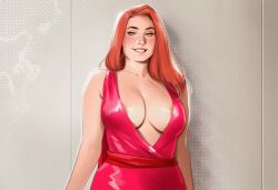 1girls 2d ai_generated atom_eve big_ass big_breasts big_thighs breasts chest chubby curvaceous curvy curvy_figure digital_media_(artwork) female hips hourglass_figure hourglass_figured_female huge_ass huge_breasts huge_thighs humanoid image_comics invincible large_ass large_breasts large_thighs legs light-skinned_female light_skin mature mature_female orange_hair phophopho plump plump_ass plump_breasts red_hair slim_waist straight thick thick_hips thick_legs thick_thighs thighs voluptuous voluptuous_female waist wide_hips wide_thighs