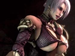 soul_calibur isabella_valentine paizuri onagi 3d animated gif 1girls 1boy big_breasts