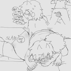 painal anal anal_penetration forced dubcon hard_sex rough_sex grabbing oc