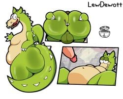 anal anal_penetration anal_vore animate_inanimate anthro balls big_butt breasts butt claws container cup cuphead_(character) cuphead_(game) digital_drawing_(artwork) digital_media_(artwork) disembodied_penis dragon duo european_mythology for_a_head genitals green_body grim_matchstick hand_on_butt hi_res humanoid imminent_sex lewdewott looking_at_viewer male male/male moobs mythological_creature mythological_scalie mythology nervous nervous_smile not_furry object_head open_mouth overweight overweight_male penetration penis scalie sex sharp_teeth simple_background size_difference slightly_chubby smile spikes spikes_(anatomy) studio_mdhr tail teeth tongue vore western_dragon wings