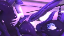 3d animated blackjr friendship_is_magic furry futanari futarare intersex my_little_pony nightmare_rarity rarity_(mlp) sound video