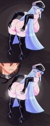 adult_female akame_ga_kill! armwear big_breasts black_gloves black_thighhighs blue_eyes blue_hair boots breasts cfnm clothed clothed_female_nude_male codykins123 compilation dominant_female dominatrix elbow_gloves esdeath_(akame_ga_kill!) female femdom flashing flashing_pussy gloves hair hair_over_one_eye high_heel_boots high_heels highres hips huge_breasts large_breasts leather leather_clothing leather_gloves leather_thighhighs lips lipstick long_hair looking_at_viewer milf military military_cap military_hat military_uniform pov pussy revealing_clothes skimpy skimpy_clothes tatsumi_(akame_ga_kill!) thick_lips thick_thighs thigh_boots thigh_highs thighhigh_boots thighhighs thighs