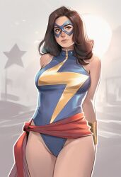 1girls aged_up agents_of_atlas ai_generated avengers big_ass big_breasts big_thighs breasts brown-skinned_female brown_body brown_skin champions_(marvel) curvaceous curvy curvy_figure dark-skinned_female dark_skin digital_media_(artwork) female hips hourglass_figure huge_ass huge_breasts huge_thighs inhuman kamala_khan large_ass large_breasts large_thighs legs marvel marvel_comics mature mature_female ms._marvel ms._marvel_(kamala_khan) mutant mutant_(marvel) phophopho slim_waist thick thick_hips thick_legs thick_thighs thighs voluptuous waist wide_hips young_avengers