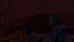 <1_minute 1girls 2futas 3d animated applejack_(mlp) black_screen_roulette blackjr friendship_is_magic furry futa_on_female futanari futarare hugging_from_behind intersex my_little_pony rainbow_dash_(mlp) rarity_(mlp) smooth_skin sound threesome video