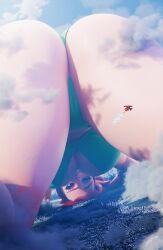 1girls airplane ass ass_focus big_ass big_boobs big_breasts big_butt bikini boobs breasts butt butt_focus female female_focus female_only foster's_home_for_imaginary_friends frankie_foster giantess giga_giantess girl green_bikini huge_ass huge_boobs huge_breasts huge_butt jimmy144 light-skinned_female light_skin plane red_hair red_hair_female redhead redhead_female redheaded_female solo solo_female solo_focus