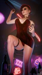 b8ty6ix cyberpunk_2077 oc original_character sword
