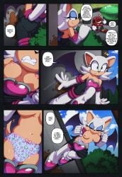 bat boobs breath childish_panties embarrassed embarrassed_underwear_female euf-dreamer female nipples panties rouge_the_bat sonic_(series) sonic_the_hedgehog_(series) stuck