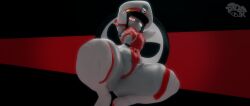 3d adriandustred lewdssonk robot_commander_(bingbingzi) shortstack squatting thick_thighs