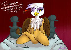 anthro atane27 avian female female_only friendship_is_magic gilda_(mlp) gryphon my_little_pony solo