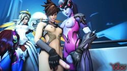 1girls 3d 3futas animated areolae blizzard_entertainment blue_skin bodysuit breasts colonelyobo d.va exposed_breasts fellatio floppy_cock frottage full_version_request futa_on_female futanari intersex looking_down mercy naked nipples no_sound nude oral overwatch penis penis_size_comparison penis_size_difference perky_breasts small_breasts sound_request source_filmmaker tracer uncensored video widowmaker