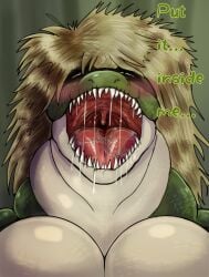 anthro crocodilian khadhunter7 mawshot oc open_mouth original_character sharp_teeth