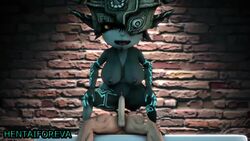 3d animated hentaiforeva imp_midna midna no_sound partial_male the_legend_of_zelda twilight_princess unseen_male_face video