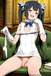hestia (danmachi) from dungeon ni deai wo motomeru no wa machigatteiru darou ka by tehmar