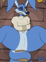 1boy 2025 3:4 activision anal animated anthro anthro_only anus anus_only ass big_ass blue_eyebrows blue_fur blue_lips blue_markings blue_nose bottomless bottomless_anthro bottomless_male bound brown_body brown_penis cheek_tuft chin_tuft clothed clothing coiled_tail colored countershade_face countershade_fur countershade_tail countershade_torso countershading crash_(series) crate digital_drawing_(artwork) digital_media_(artwork) duo ear_tuft eyebrows facial_tuft floorboards food fruit fur furry furry_male furry_only genitals hair head_tuft hi_res high-angle_view humanoid_genitalia humanoid_penis kangaroo legs_up lighter_belly lips long_ears long_tail looking_pleasured looking_up lying macropod male male/male male_only male_penetrated male_penetrating male_penetrating_male mammal markings marsupial multicolored_fur ner0_kobold on_back on_ground one_eye_closed orange_eyes penetration restraints ringed_eyes ripper_roo sex sharp_teeth showing_teeth signature simple_background smile solo solo_focus spread_legs spreading straitjacket tail tail_wrapped_around tail_wrapped_around_penis tail_wraps teeth thick_eyebrows thick_penis thick_thighs topwear tuft two_tone_fur vein veiny_penis video_games watermark white_clothing wood wraps wumpa_fruit yellow_eyes yellow_sclera