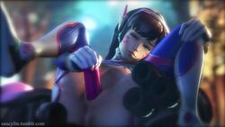 1girls 3d animated areola areolae ass blizzard_entertainment bodysuit bottomless breasts breasts_out brown_eyes brown_hair d.va dildo dildo_in_pussy erect_nipples exposed_ass exposed_pussy female female_focus female_masturbation female_only functionally_nude headgear headphones headwear legs legs_up long_hair looking_pleasured masturbation medium_breasts meka nipples no_sound object_insertion oppai overwatch pleasure_face pussy robot saucyfm sex_toy shorter_than_10_seconds shorter_than_30_seconds shorter_than_one_minute small_breasts solo solo_focus source_filmmaker spread_legs spreading suit tight_clothing topless vagina vaginal_penetration video whisker_markings