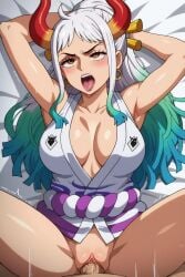 ai_generated anime anime_girl blowjob cum girl hentai lewd naked naked_female nsfw one_piece porn sex yamato_(one_piece)