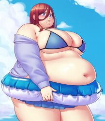 nakano miku from go-toubun no hanayome by better with salt