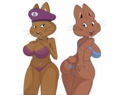 2025 2girls anthro anthro_female ass big_ass big_butt blue_bra blue_panties bra bunny bunny_scout_leader catrash cleavage female female_only furry huge_breasts lipstick max_and_ruby milf mrs._huffington nick_jr panties purple_bra purple_panties rabbit rabbit_ears rabbit_tail sideboob smile tail transparent_background treehouse_tv whiskers