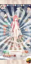 bug glitch in-game in_game infinity_nikki ingame love_nikki nikki pink_hair screenshot