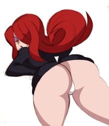 1girls ass envidia fat_ass mad panties parasoul skullgirls thick_thighs