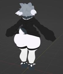 3d big_ass bubble_butt enyx_(enyxlamb) furry huge_ass nonarycubed tagme thick_thighs wide_hips