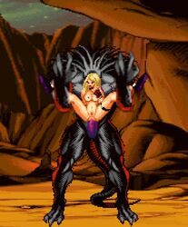 1girls anal animated big_penis black_body blackheart_(marvel) blonde_hair blue_eye bonne_jenet breasts capcom choker crossover dark_skin demon fatal_fury fingerless_gloves garou:_mark_of_the_wolves gloves high_heels human interspecies king_of_fighters large_breasts larger_male legs_held_open lifting long_hair m.u.g.e.n marvel marvel_comics marvel_vs._capcom monster monster_rape pirate pixel_animation pixel_art reverse_stand_and_carry_position reverse_suspended_congress sex size_difference smaller_female snk spread_legs sprite straight thigh_strap