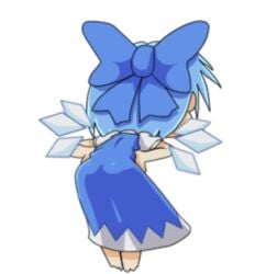 animated ass blue_eyes cirno dancing daniel_renard fairy funky seductive solo touhou