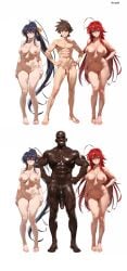 2boys 2girls 2girls1boy abs absurdly_large_cock ai_generated akeno_himejima anime anime_style areolae big_ass big_balls big_breasts big_cock big_dick big_penis big_testicles black_hair black_is_bigger blue_eyes cameltoe cleavage cock_comparison comparing_penis completely_nude dark-skinned_male dark_skin female fit_female flaccid flaccid_penis gigantic_penis heart height_difference high_school_dxd huge_cock huge_penis interracial large_balls large_cock large_dick large_penis large_testicles larger_male light-skinned_female light-skinned_male light_skin male male/female manly masculine masculine_male micropenis multiple_boys multiple_penises muscular muscular_male netorare ntr ntrzuki nude nude_female nude_male pale-skinned_female pale-skinned_male penis_comparison penis_size_difference posing purple_eyes red_hair rias_gremory significant_penis_size_difference size_difference small_balls small_penis small_penis_humiliation sph stereotype threesome voluptuous voluptuous_female white_background