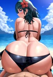 1boy 1boy1girl 1girls 4k ai_generated anal anal_sex beach big_ass big_breasts big_butt bikini bikini_aside blue_eyes blue_hair byleth_(fire_emblem) byleth_(fire_emblem)_(female) byleth_(summer)_(fire_emblem)_(female) cape dat_ass expressionless female fire_emblem fire_emblem:_three_houses fire_emblem_heroes flower flower_in_hair girthy_penis hair_flower high_resolution highres huge_ass huge_breasts huge_butt huge_cock large_ass large_breasts large_butt looking_at_viewer looking_back male male/female male_penetrating_female massive_ass massive_butt medium_hair nintendo novelai reverse_cowgirl_position riding riding_penis seductive_eyes sex shiny_hair shiny_skin sideboob straight straight_sex tassel thick_ass tight_anal veiny_penis vermadis2x voluptuous voluptuous_female