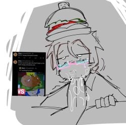 007n7 blowjob burger_hat first_porn_of_character forsaken_(roblox) gagging_on_penis gay grey_background monochrome okal44420 pink_glasses roblox roblox_game roblox_hacker robloxian rough_sketch self_upload sketch sloppy_blowjob sucking_penis tagme