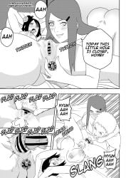 1boy 2girls adult_and_teenager age_difference anal anal_object_insertion ass assisted_sex big_ass big_breasts breasts buttplug comic completely_nude dialogue ffm_threesome incest konan milf missionary_position mother_and_son multiple_girls naruto:_the_last naruto_(series) naruto_shippuden ninrubio nipples nude penis sex sex_toy sex_toy_in_ass story threesome uzumaki_kushina uzumaki_naruto vaginal_sex voluptuous