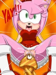 ahe_gao amy_rose andersonicth anthro clothed_sex cyclops dress drill female female_ejaculation furry green_eyes happy_sex orgasm penetration pussy sonic_(series) sonic_colors tongue_out upskirt vaginal_penetration vaginal_secretions wisp_(sonic) yellow_wisp