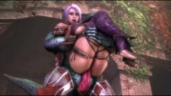 1girls 1monster 3d aeon_calcos anal animal_genitalia animal_penis animated anthro armor ass breasts carrying erection female female_human grunting human interspecies isabella_valentine large_breasts large_penis leg_grab lizard lizard_humanoid lizardman lizardman_(soul_calibur) male male_anthro mammal moaning monster namco noname55 penis purple_hair rape reptile reptile_humanoid reptile_penis reptilian restrained reverse_suspended_congress reverse_upright_straddle scales scalie scalie_humanoid sex sharp_teeth short_hair soul_calibur sound source_filmmaker straight tapering_penis thick_lips underboob video