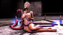 3d areolae ashilynn_senn'raethi blood_elf breasts cum cum_everywhere cum_in_mouth facial_markings female glowing_eyes green_eyes groping large_breasts licking_lips long_hair looking_at_viewer makeup ninth_wind nipples nude pale_skin source_filmmaker tentacle tongue very_long_hair white_hair wide_hips world_of_warcraft