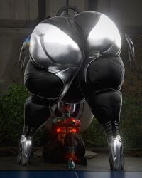 big_ass big_breasts breasts bubble_butt female huge_ass huge_breasts mag_(warframe) qzk_forte styanax_(warframe) thick_thighs warframe wide_hips