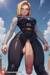 1futa 1futanari ai_generated android_18 big_ass big_balls big_breasts big_butt big_penis blonde_female blonde_hair bottom_heavy curvy curvy_figure dragon_ball dragon_ball_z fit fit_futanari futa_only futanari huge_ass huge_balls huge_breasts huge_butt huge_cock hyper hyper_penis latex latex_clothing latex_suit looking_at_viewer monster_cock newgenai penis penis_out penis_to_the_knees pov pov_crotch pov_eye_contact precum precum_drip precum_on_penis precum_string solo solo_focus solo_futa thick thick_ass thick_legs thick_penis thick_thighs thighs_bigger_than_torso veiny veiny_muscles veiny_penis voluptuous voluptuous_futanari witch witch_costume witch_hat