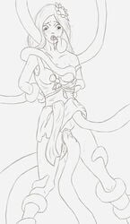 1girls anal cum hair_flower league_of_legends leona_(league_of_legends) penetration pool_party_leona pool_party_series rape ripped_clothing sketch sunflower sweat tears tentacle tentacle_rape vaginal_penetration