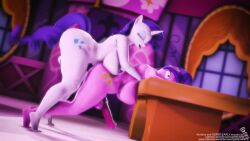 2futas big_ass big_breasts big_butt big_penis bouncing_ass bouncing_balls bouncing_breasts bouncing_penis cookie_crumbles_(mlp) friendship_is_magic futa_on_futa futanari hand_on_hip hasbro my_little_pony rarity_(mlp) screwingwithsfm tagme video