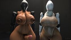 1futa 1girls 3d big_breasts big_hips female futa_with_female futanari haydee haydee_(game) huge_breasts pubic_hair rayhuma robot tagme tan_body theta thick_thighs wide_hips