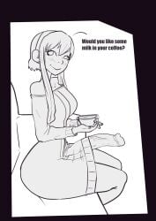 1futa bottomless clothed clothing dialogue english_text erection futa_only futanari huge_cock human mostly_clothed penis pervyourbrain solo spy_x_family text thick_thighs veiny_penis wide_hips yor_briar