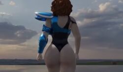 1girls 1sec_video ass ass_focus big_ass black_leotard curvy dat_ass eagle_marin female female_focus female_only from_behind legs leotard light-skinned_female light_skin long_hair mp4 no_pants rear_view reddish_hair saint_seiya shounen_jump silver_saints solo solo_female solo_focus tagme thighs video voluptuous voluptuous_female walking wide_hips