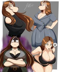 artjwink big_breasts breasts cleavage female furry huge_breasts jwinkz tagme thick_thighs wide_hips